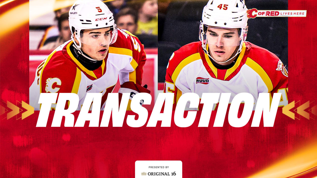 Flames Assign Pair To Wranglers | Calgary Flames