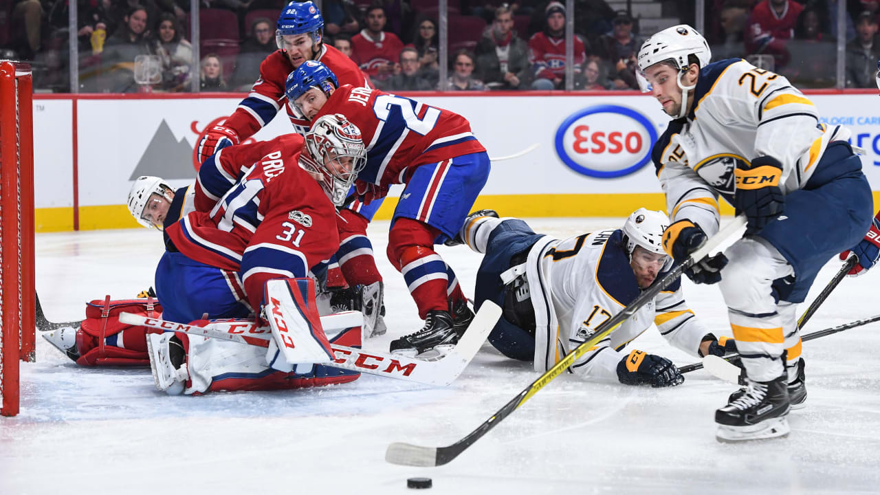 Jeu des chiffres Sabres Canadiens Canadiens de Montréal