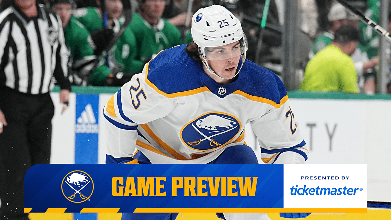 Game Preview | 5 things to know ahead of Sabres at Stars | Buffalo Sabres