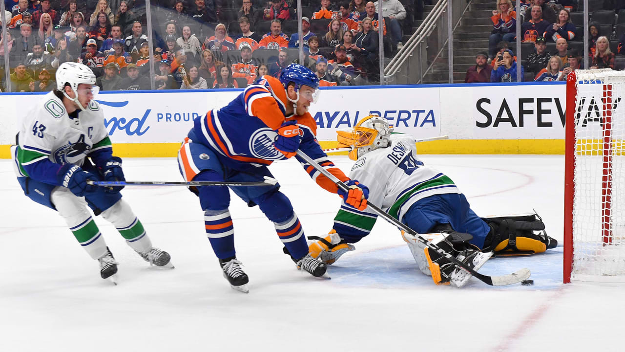 A mom recaps the Canucks vs Oilers game  October 30, 2021 – North Dakota  Nice