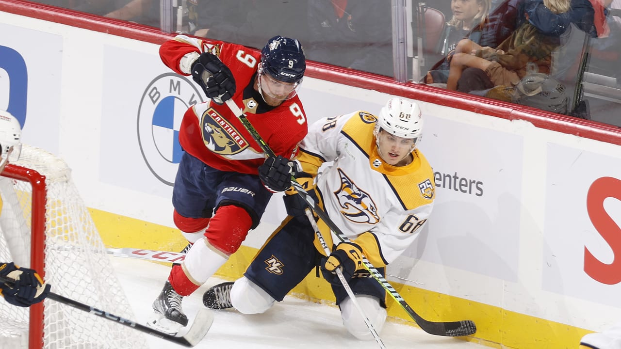 Photo Gallery: Predators at Panthers, Monday, Sept. 25, 2023