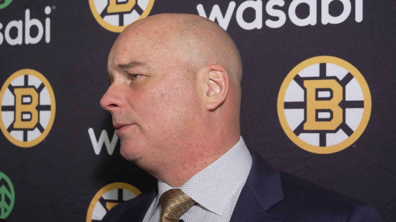 Press Room: Jim Montgomery | Boston Bruins