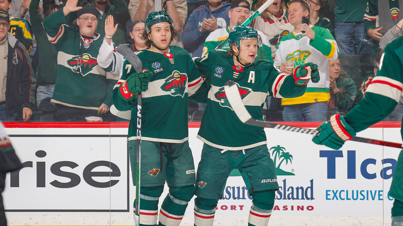 Kaprizov strikes first for Wild | NHL.com