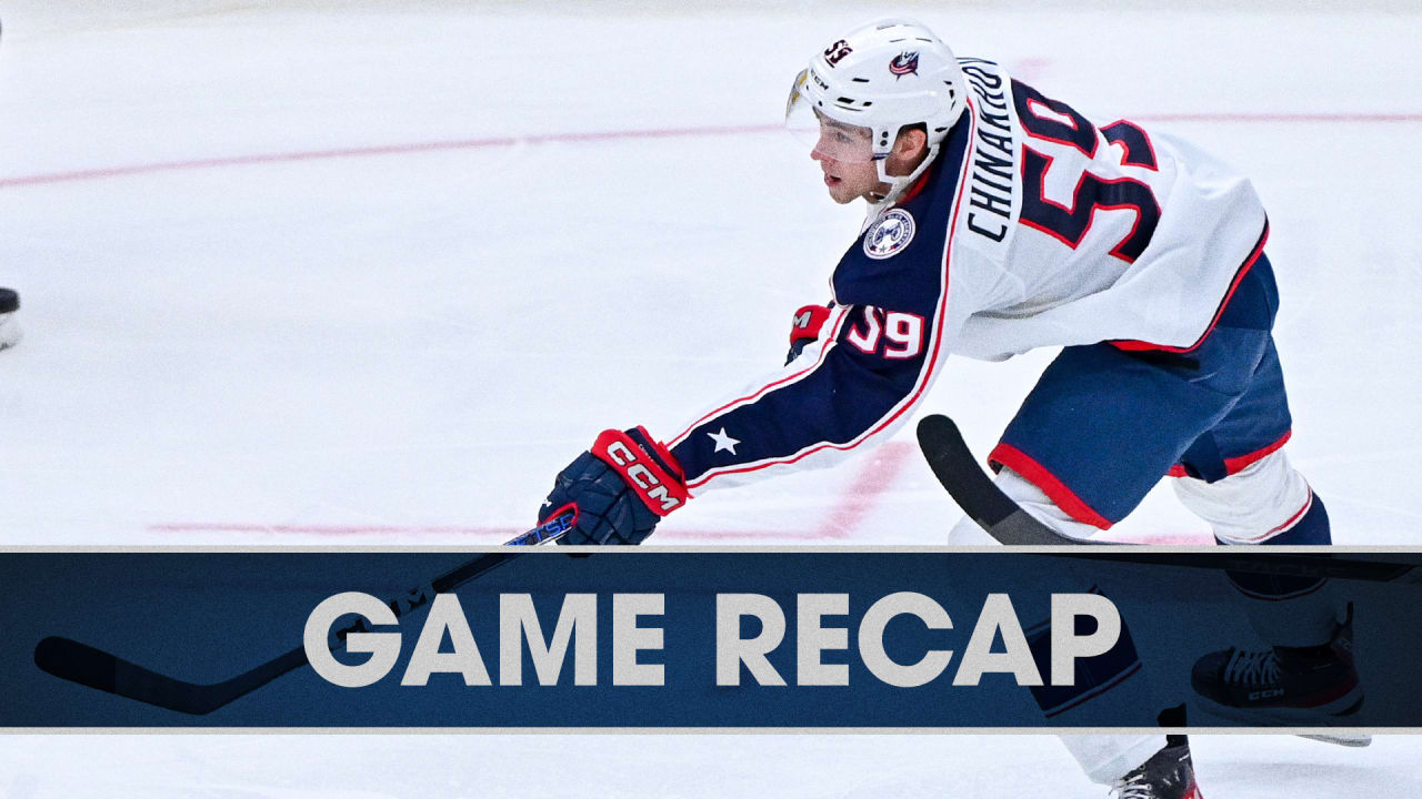 Blue Jackets get preseason win in St. Louis