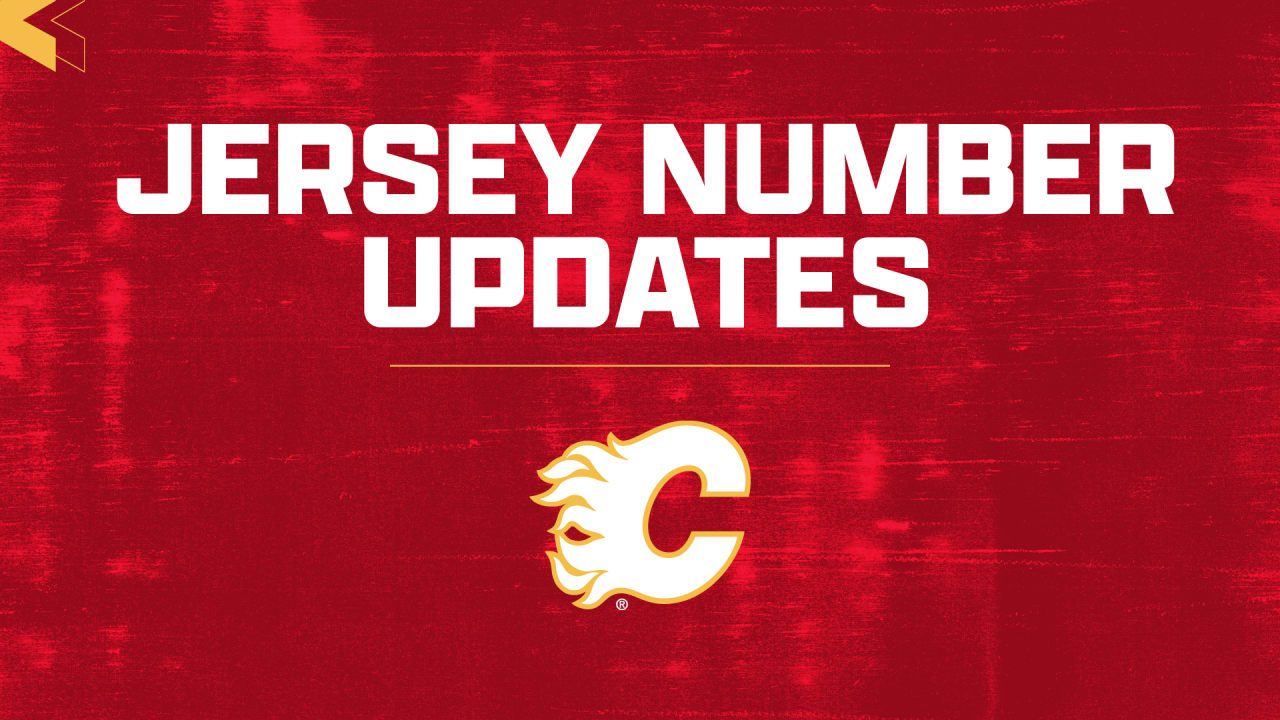 Jersey Number Updates Calgary Flames