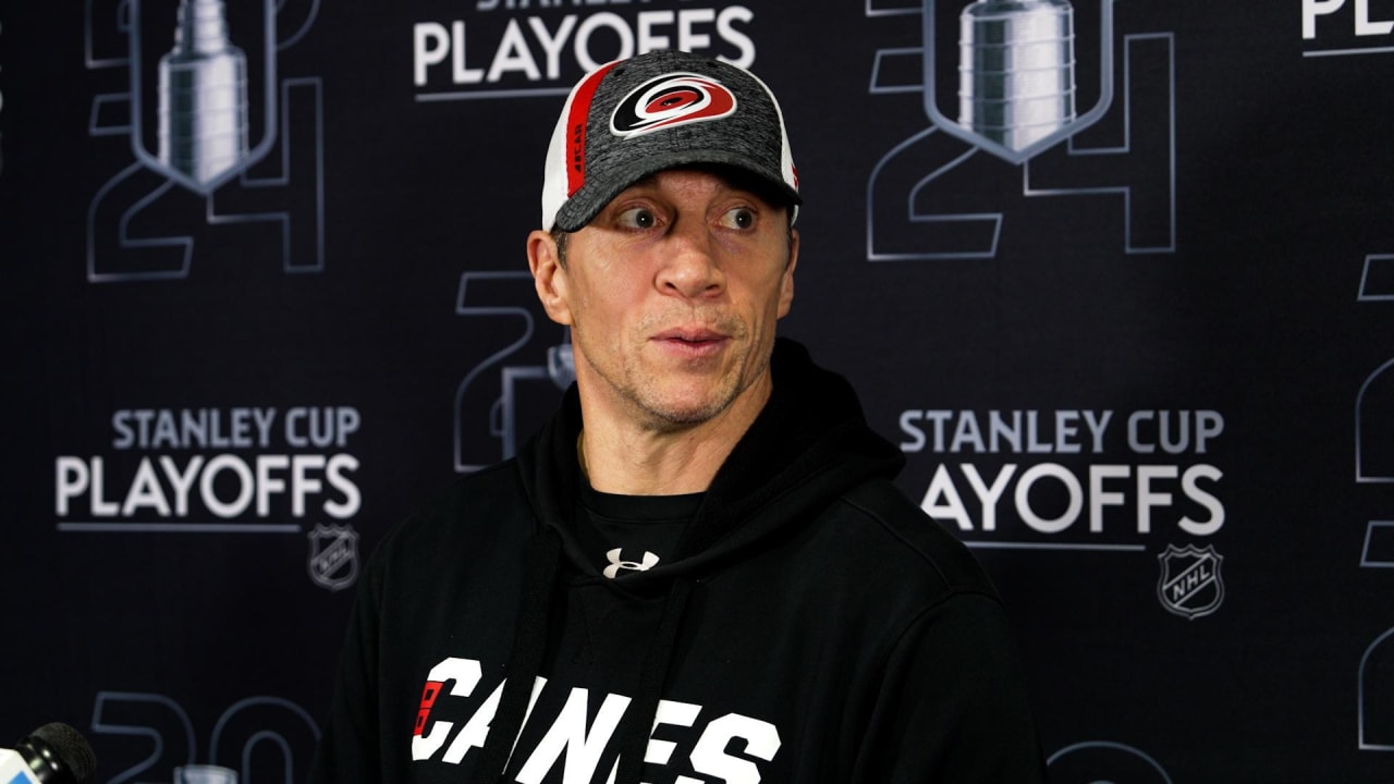 Rod Brind&rsquo;Amour Press Conference | Carolina Hurricanes
