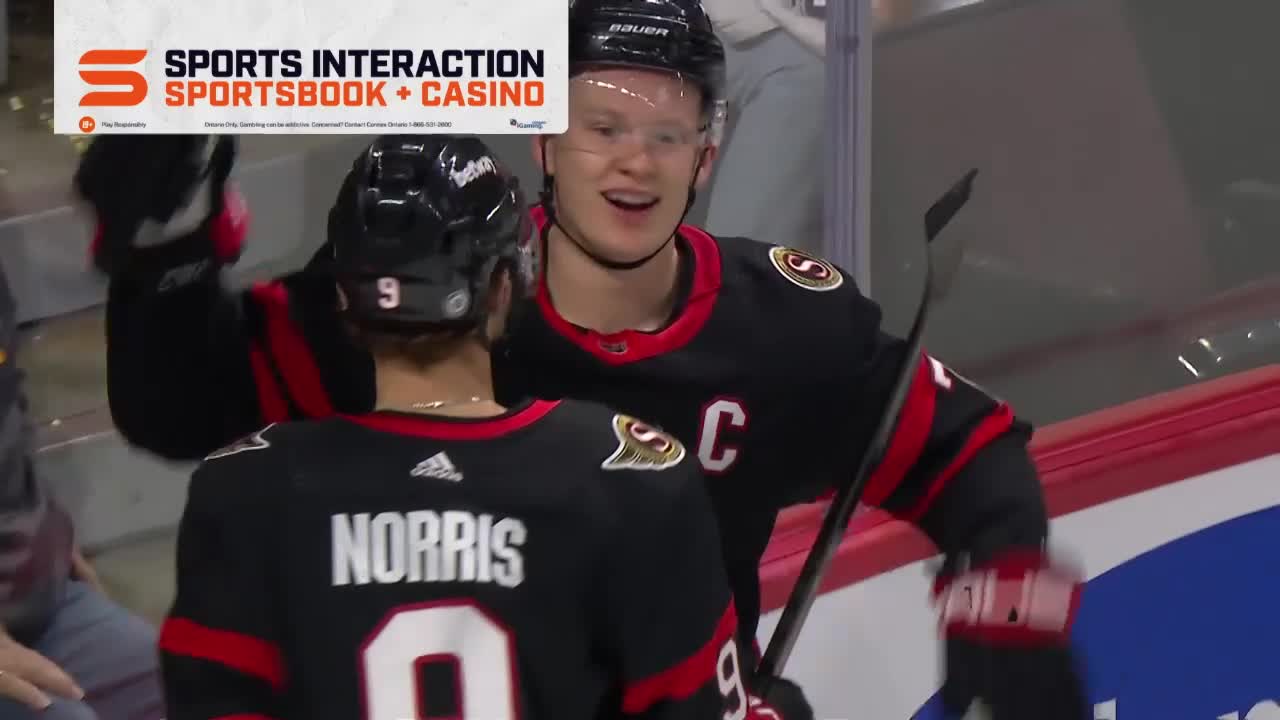 Giroux met la table pour Tkachuk