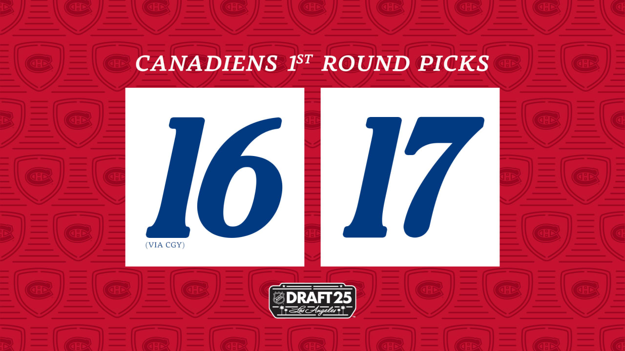 Draft Lottery: Canadiens to pick 16th in Los Angeles | Montréal Canadiens