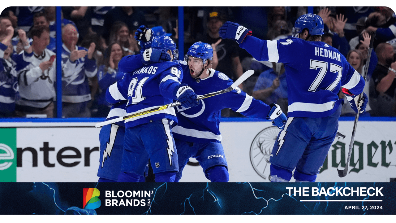 The Backcheck Bolts extend series with Game 4 win Tampa Bay Lightning