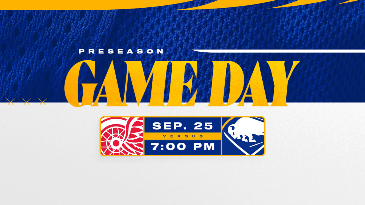 Sabres at Red Wings | How to watch, lineup notes, and storylines