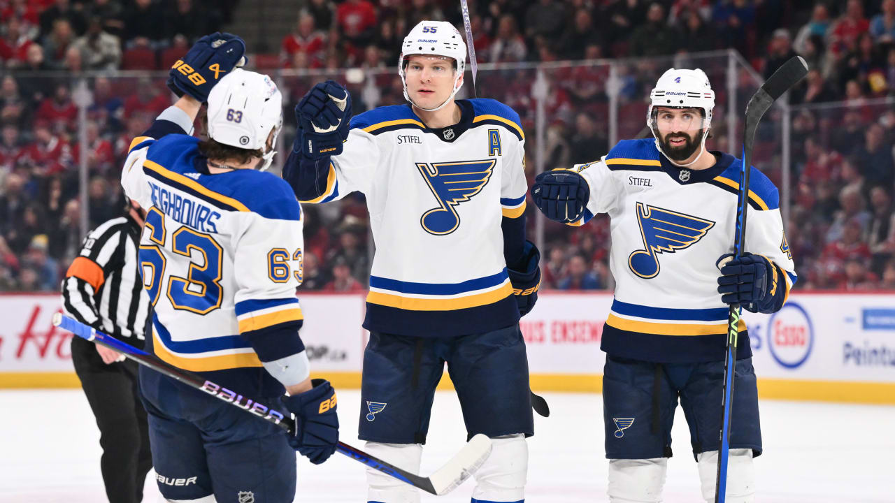 4 Blues games get start time or broadcast changes St. Louis Blues