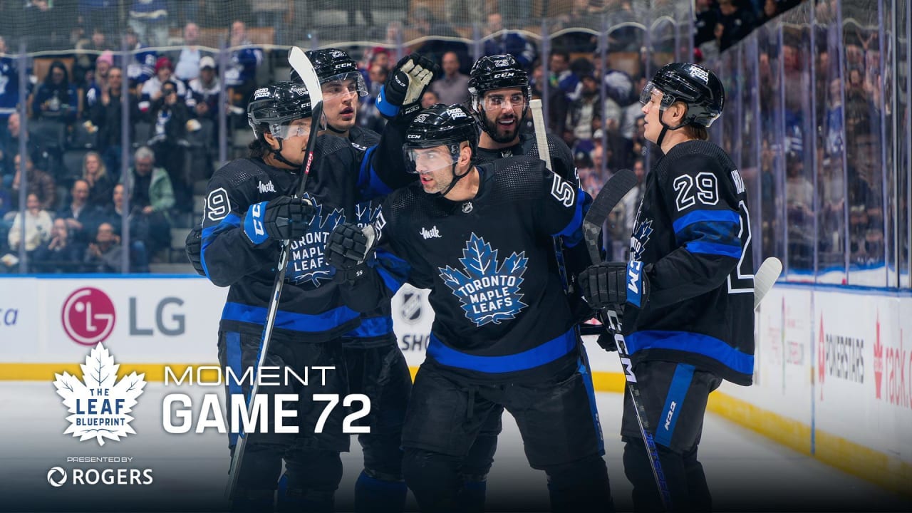 Game 72 | The Leaf: Blueprint Moment | Toronto Maple Leafs