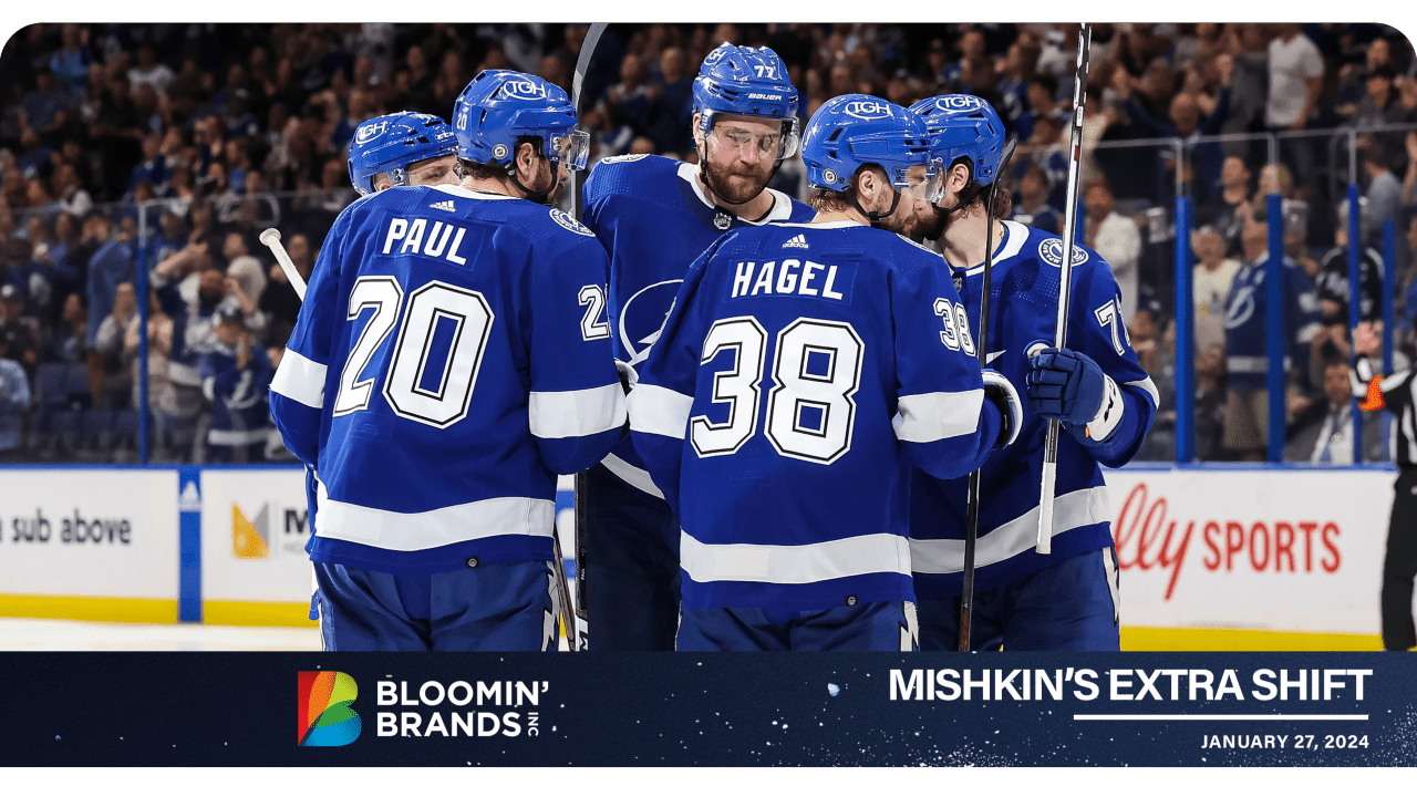Mishkin's Extra Shift Lightning 6, Devils 3 Tampa Bay Lightning