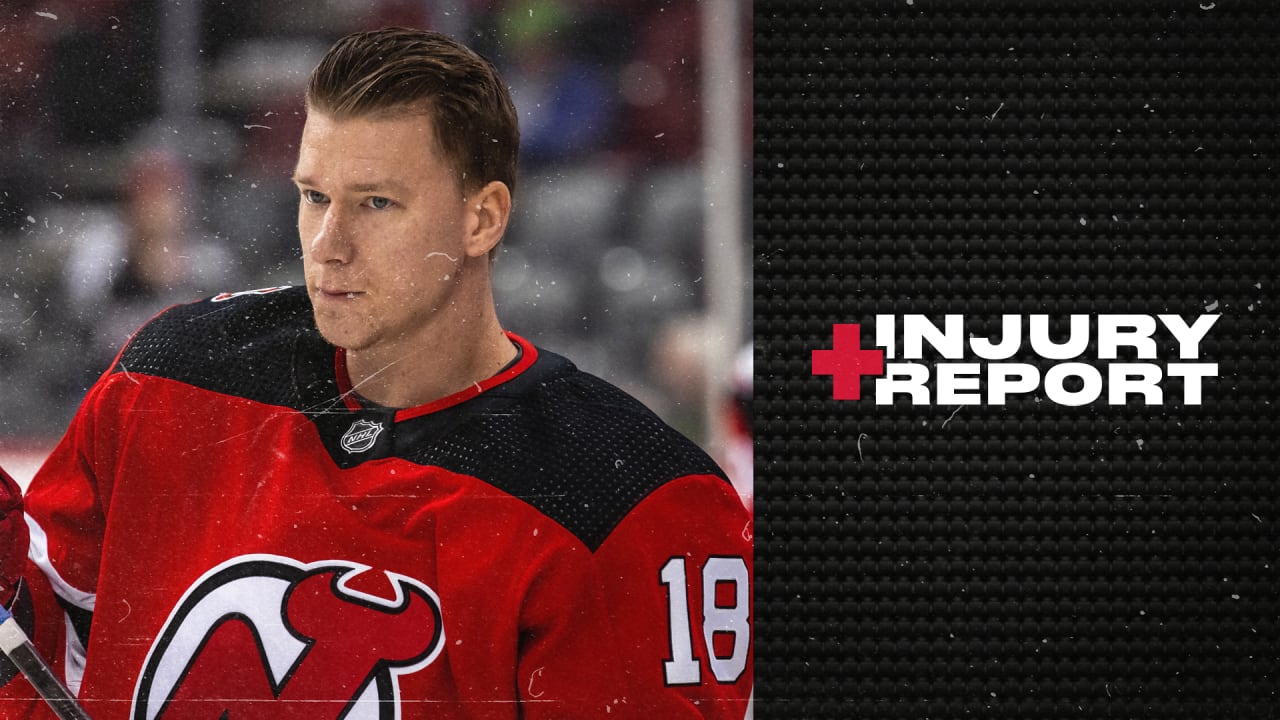 Devils' injury report: Why Ondrej Palat was placed on LTIR, Tyce