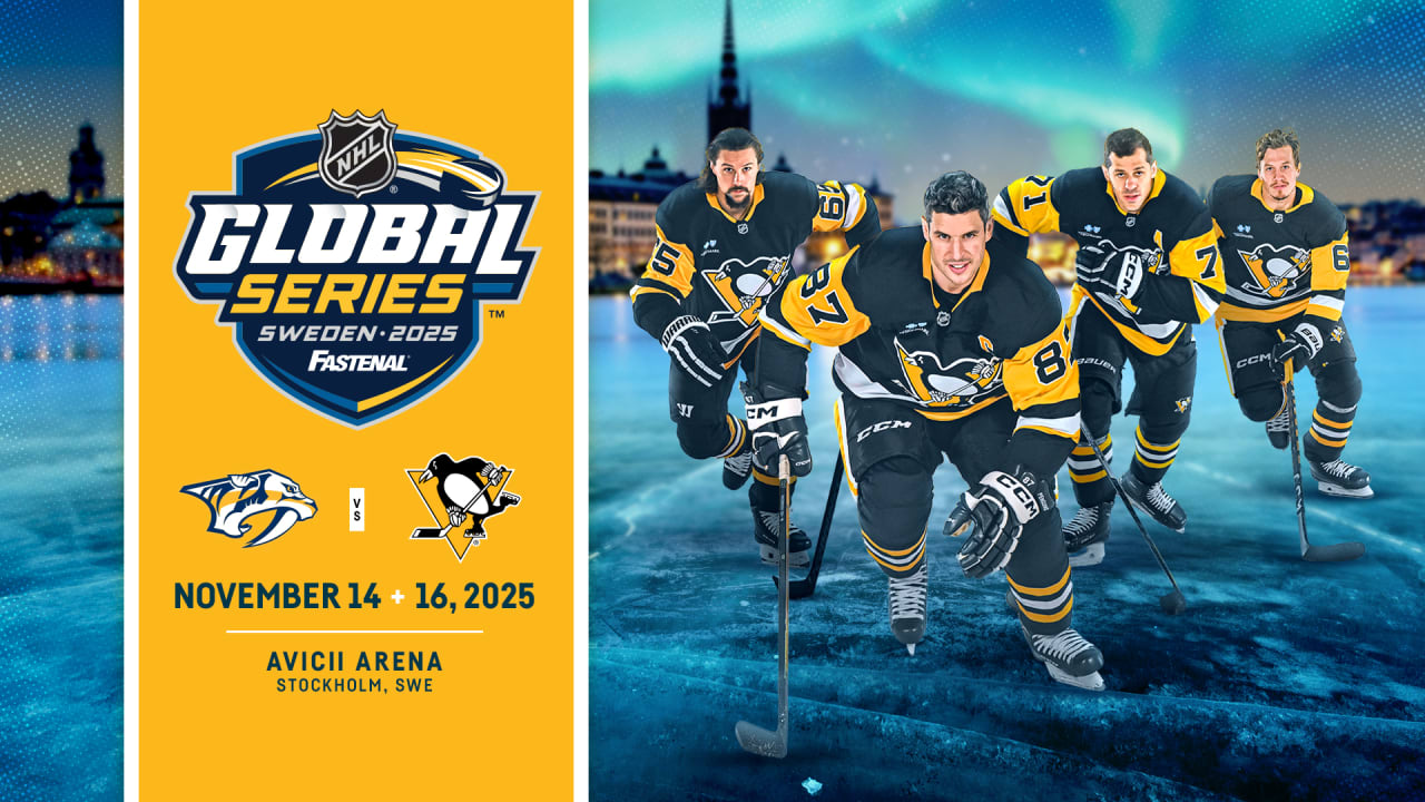 Sweden Bound: Penguins Pumped for 2025 NHL Global Series - NHL.com