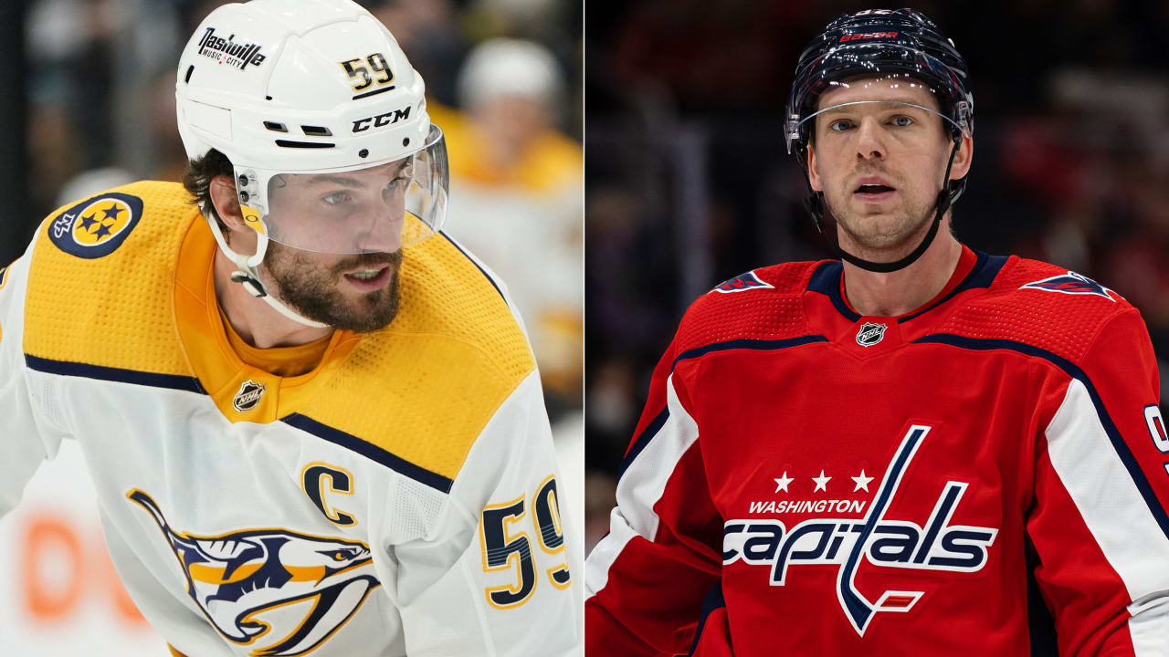 NHL All-Star weekend Roman Josi Evgeny Kuznetsov 