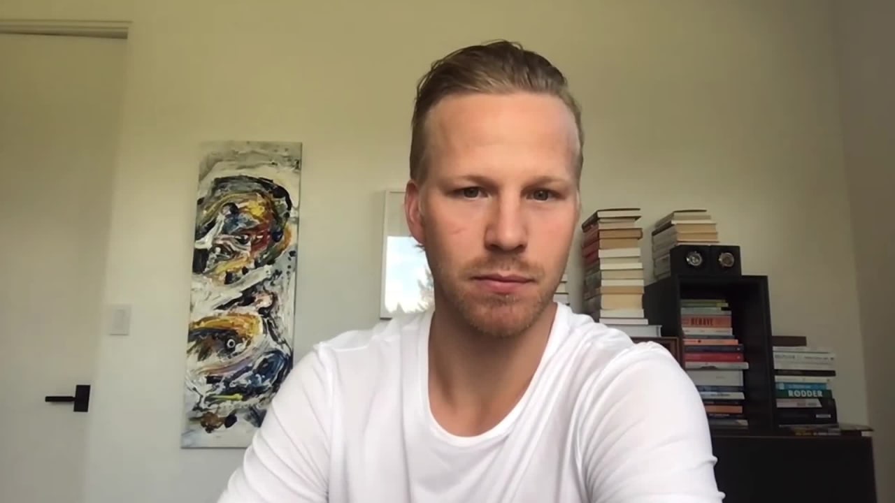 Lars Eller Media Availability Pittsburgh Penguins