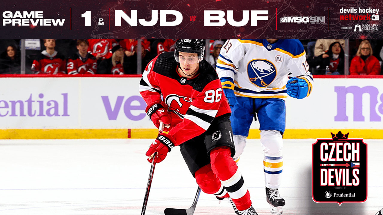 Devils Open Season in Prague vs. Buffalo | PREVIEW | New Jersey Devils