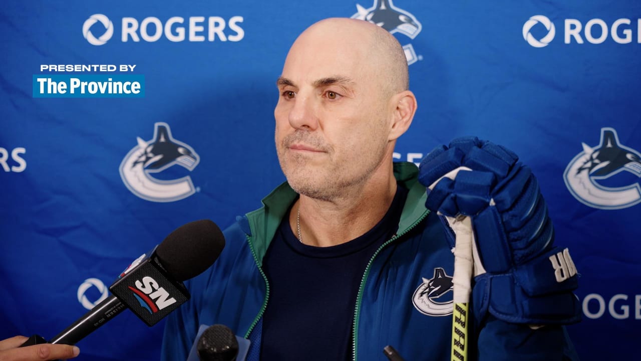 PREGAME Tocchet at Oilers Vancouver Canucks