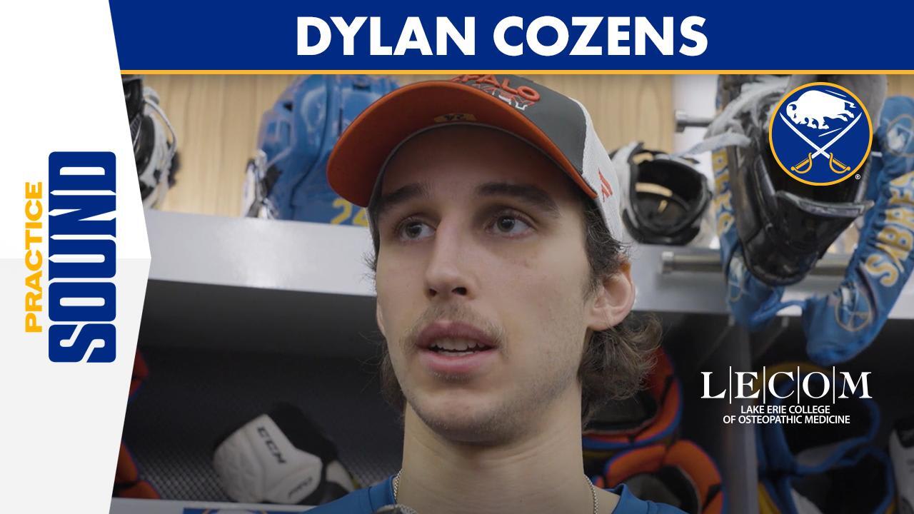 Cozens After Practice | Buffalo Sabres