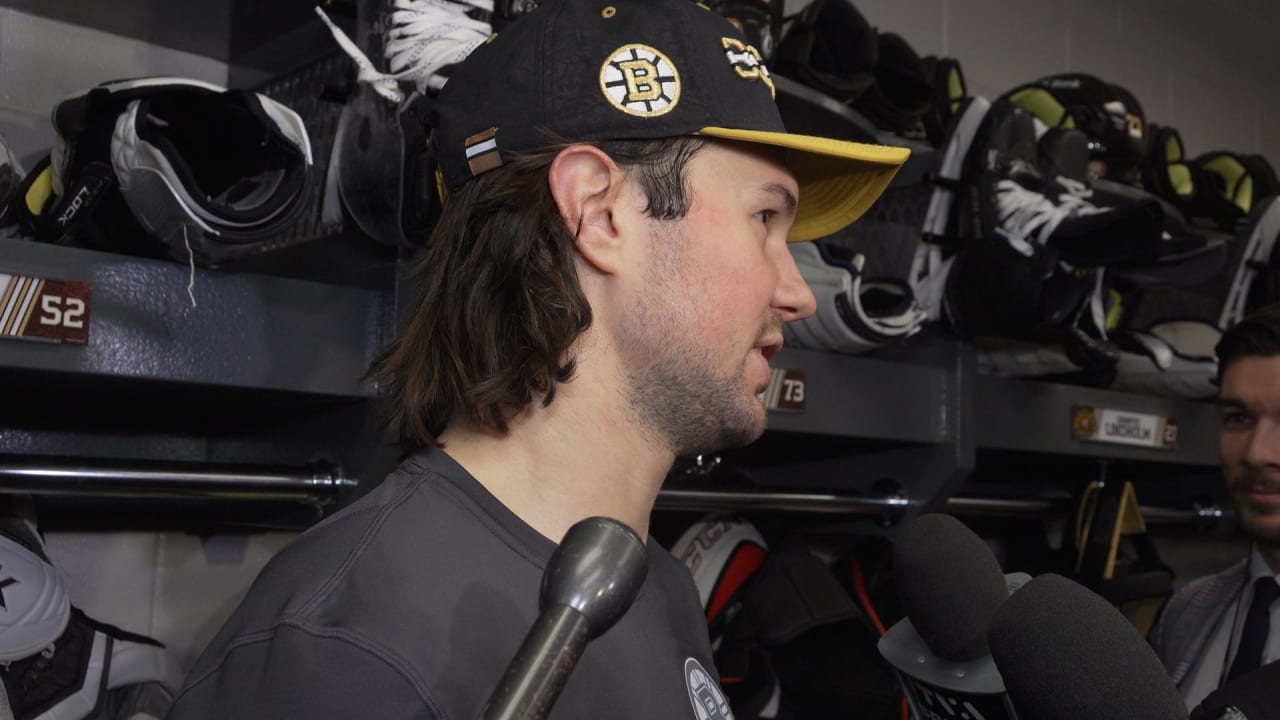 Locker Room Raw: Andrew Peeke | Boston Bruins