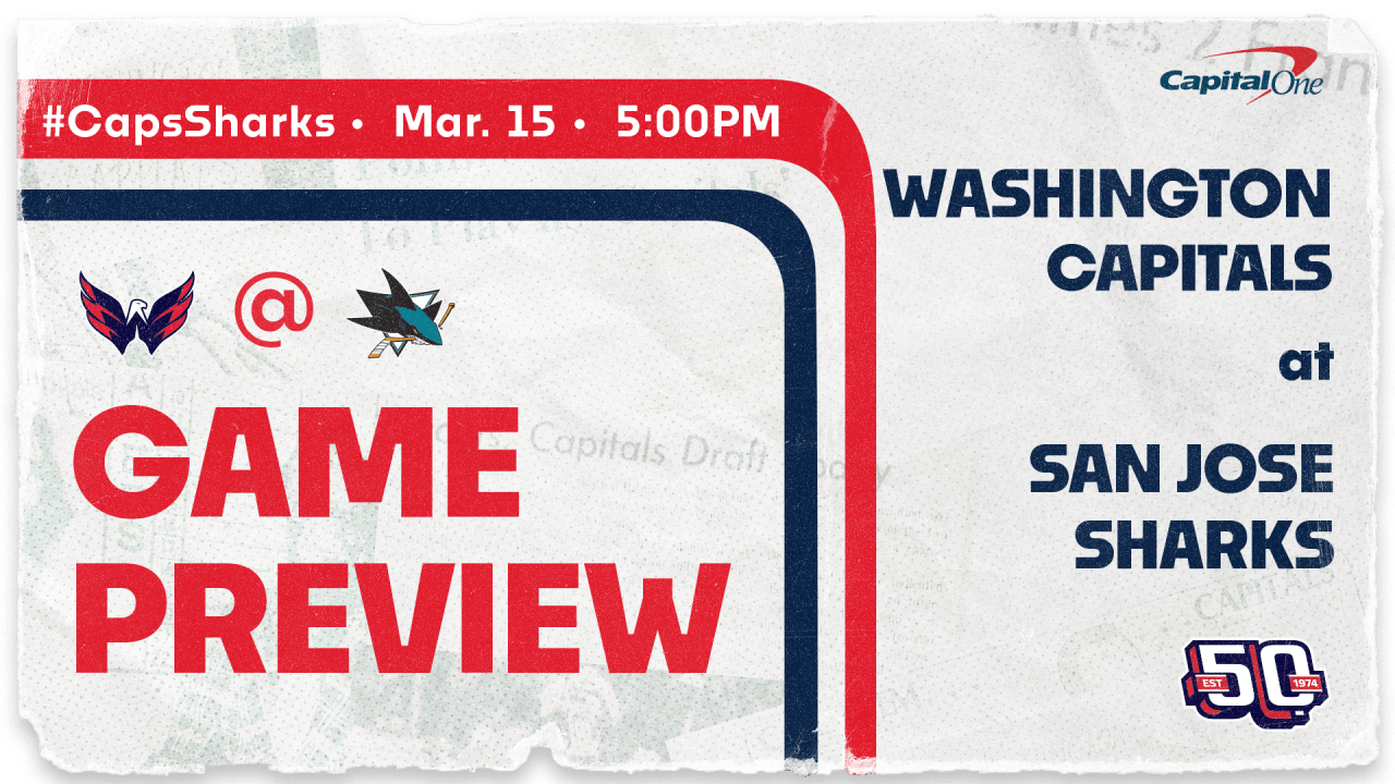 Caps Close California Trip in San Jose | Washington Capitals