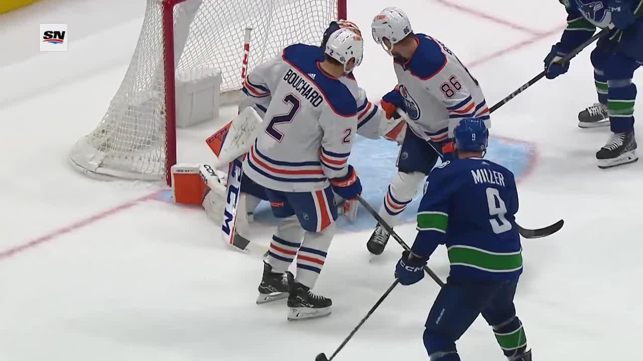 Brock Boeser With A Goal Vs. Edmonton Oilers | Vancouver Canucks