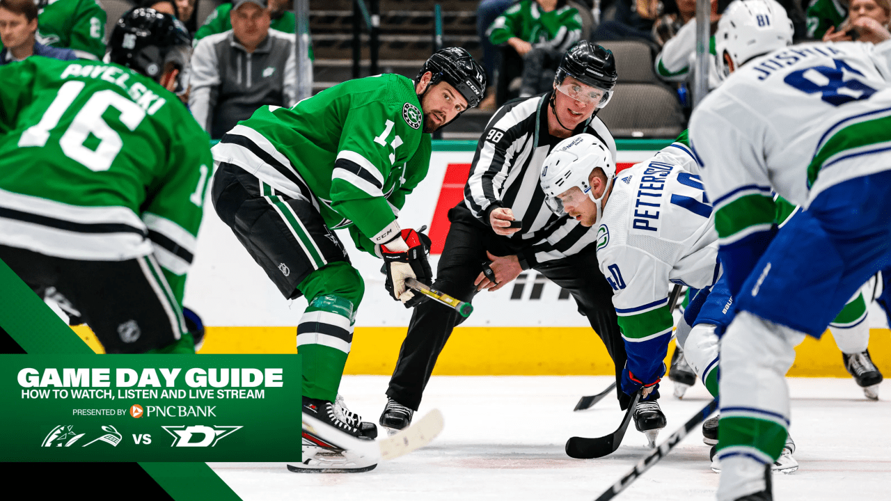 Game Day Guide: Stars vs Canucks | Dallas Stars