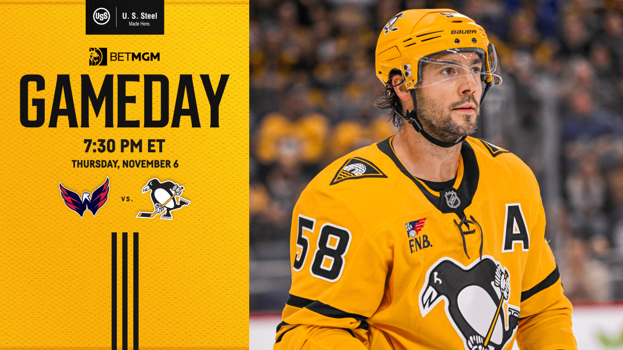 Game Preview: 11.06.25 vs Washington Capitals | Pittsburgh Penguins