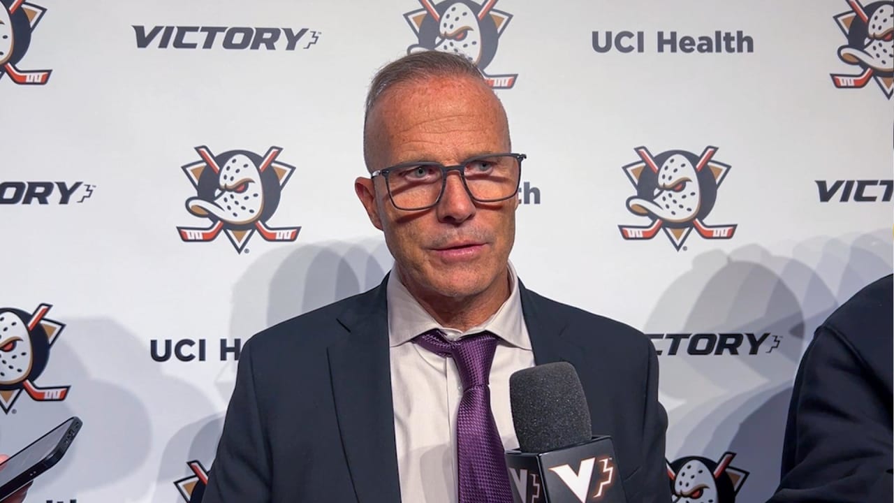 Greg Cronin Postgame 11/10/24 | Anaheim Ducks