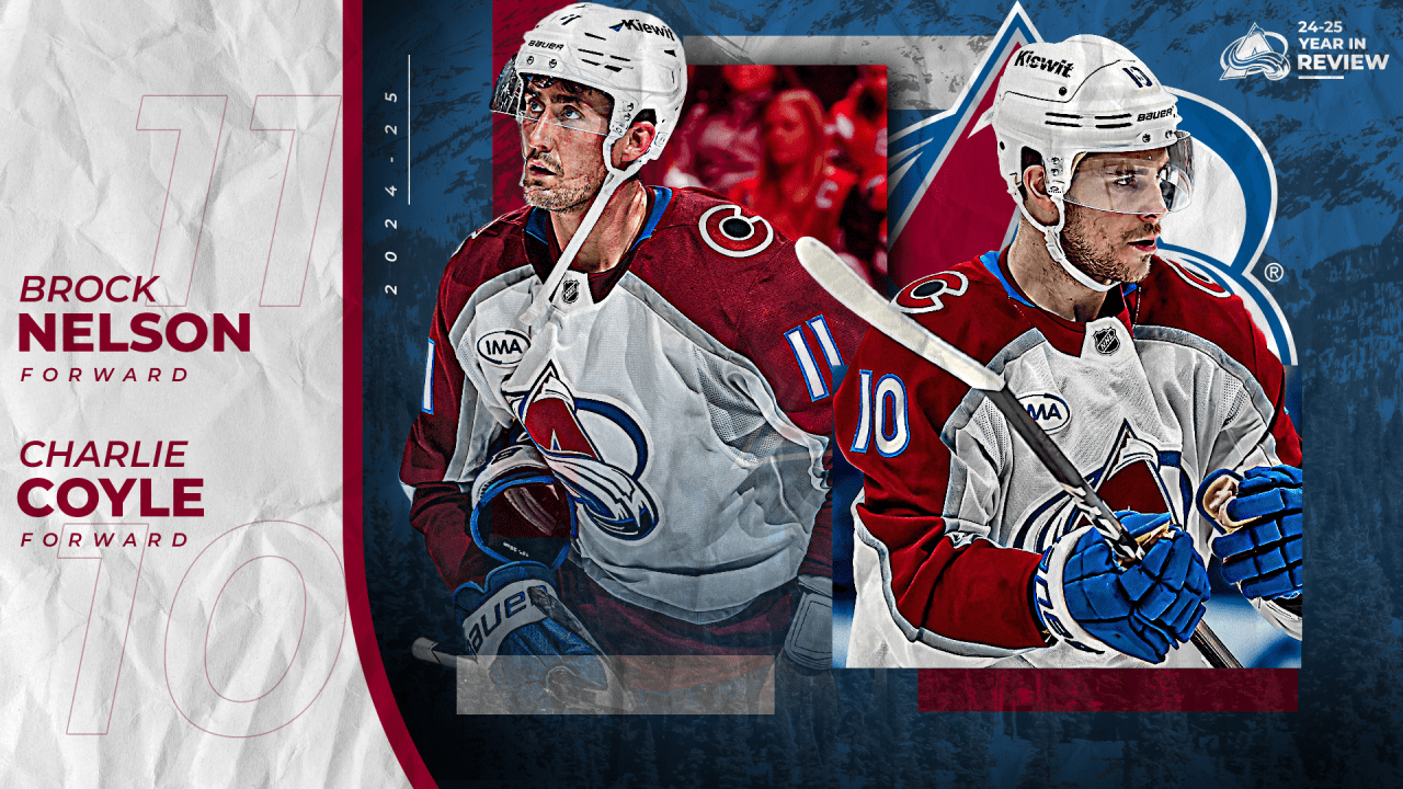 Deadline Duo Down the Middle: Brock Nelson and Charlie Coyle | Colorado Avalanche