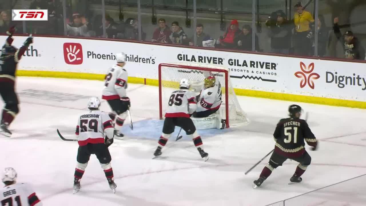 OTT@ARI: Keller scores goal against Joonas Korpisalo | Ottawa Senators