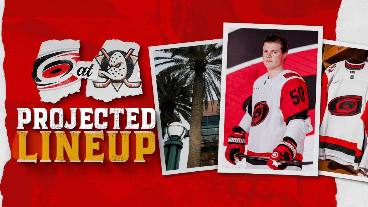 Projected Lineup: October 16 at Anaheim