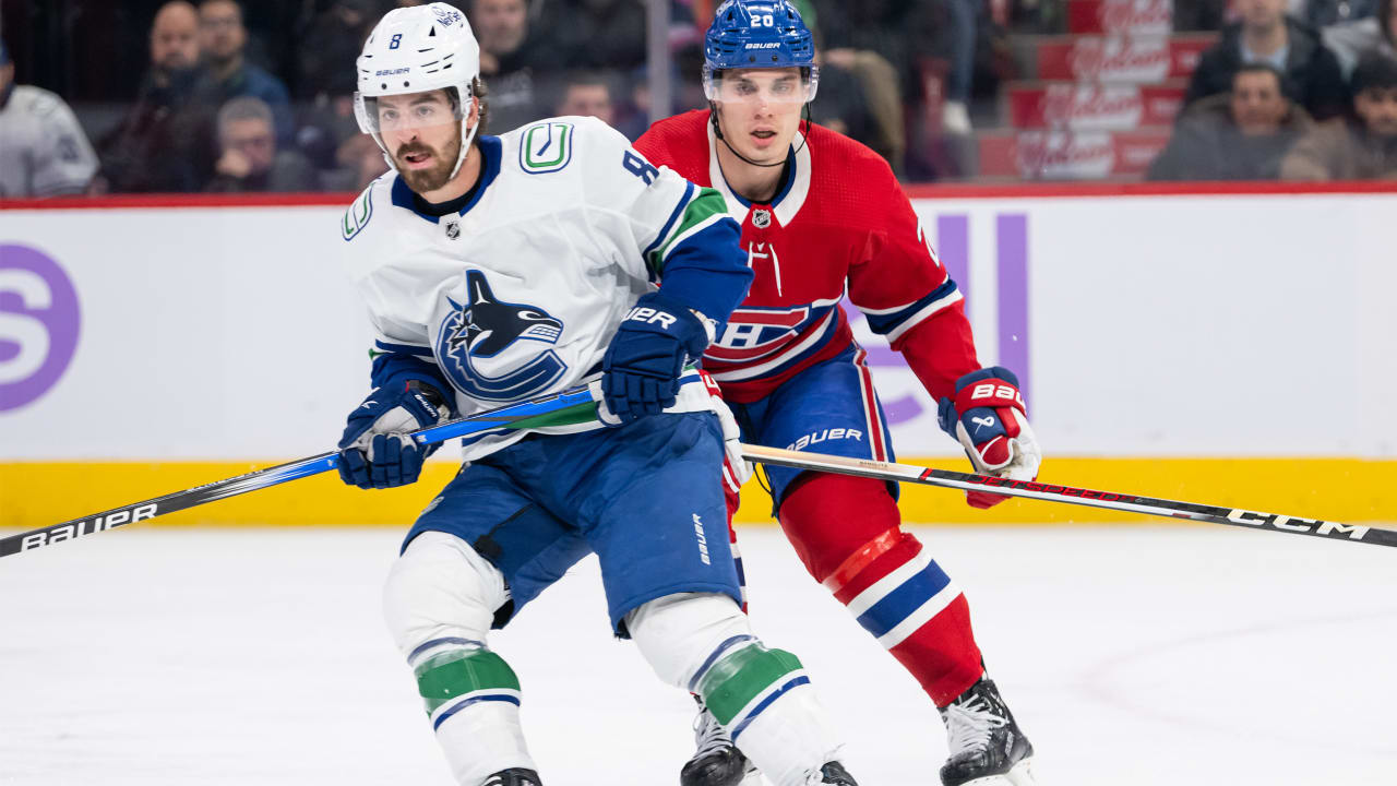 Canucks Finish Canadian Road Trip With 5-2 Win Over Montreal ...