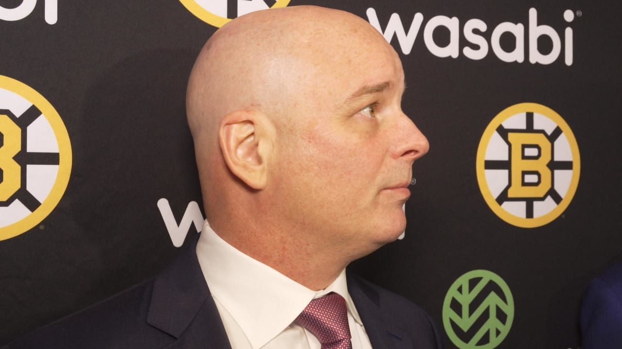 Press Room: Jim Montgomery | Boston Bruins