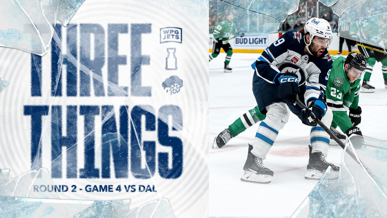 Three things - Jets run into hot goaltender, lose Game 4 | Winnipeg Jets