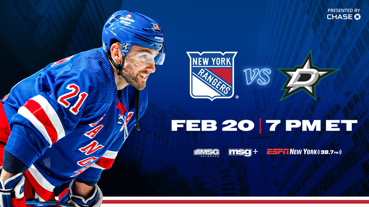 Pregame Notes: Rangers Vs. Stars | New York Rangers