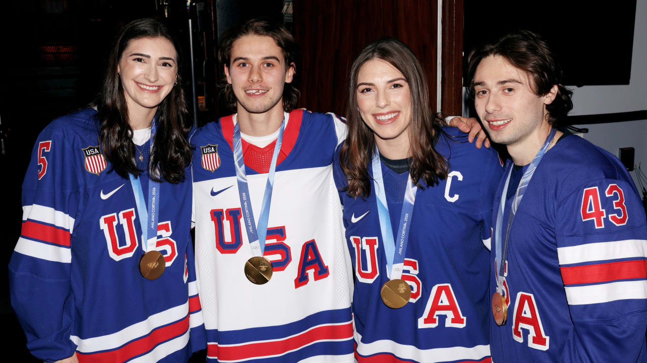 Hughes brothers embrace ‘buzz’ of late-night TV spots after winning gold medal - NHL.com