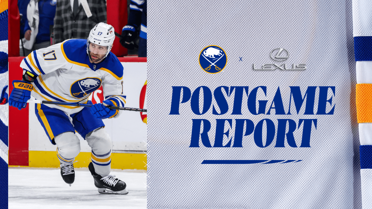 Sabres demand more from themselves after loss to Jets | Buffalo Sabres