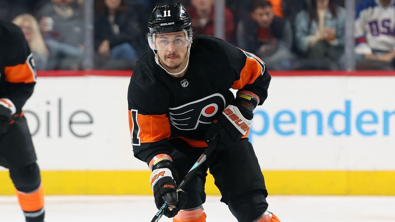 Travis Konecny scores twice in Philadelphia Flyers' opening win