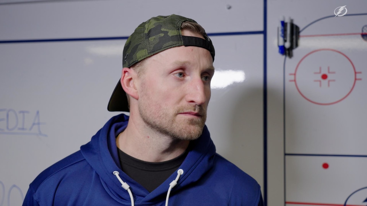 Stamkos Postgame 12 30 23 Tampa Bay Lightning