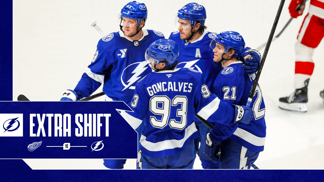 Mishkin's Extra Shift: Lightning 4, Red Wings 1 | Tampa Bay Lightning