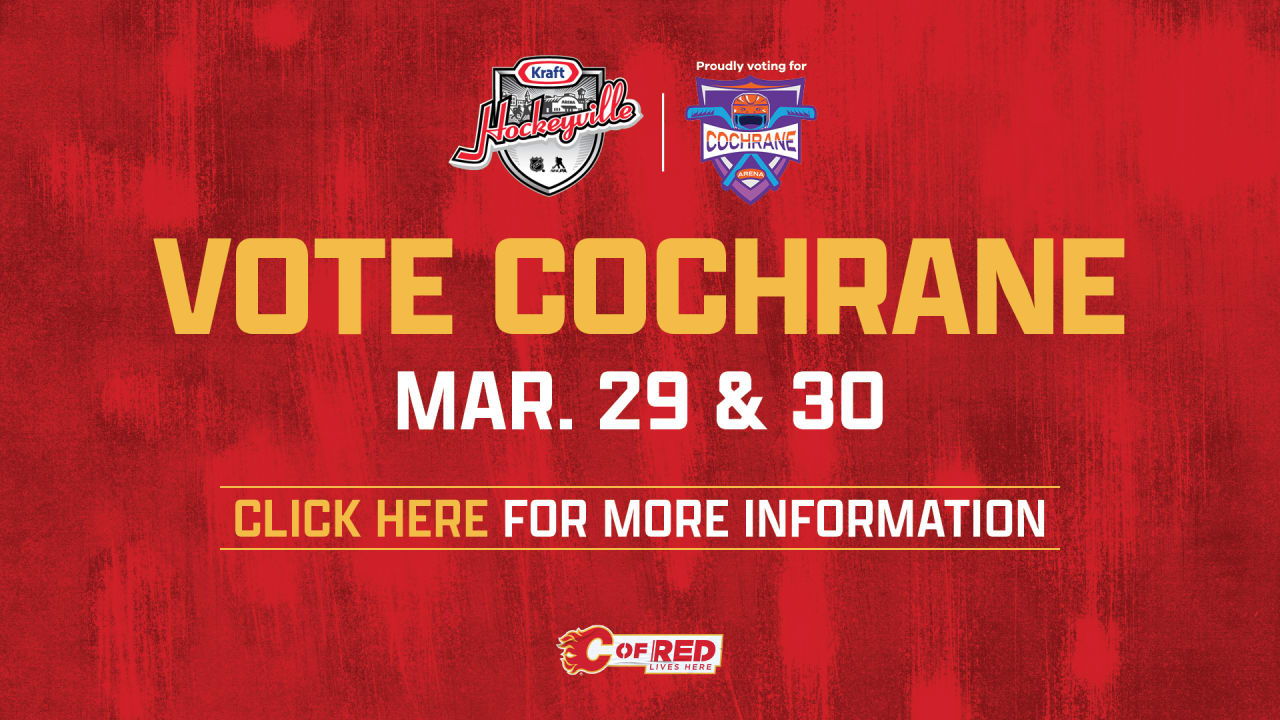 Cochrane Needs Your Help To Win Kraft Hockeyville | Calgary Flames