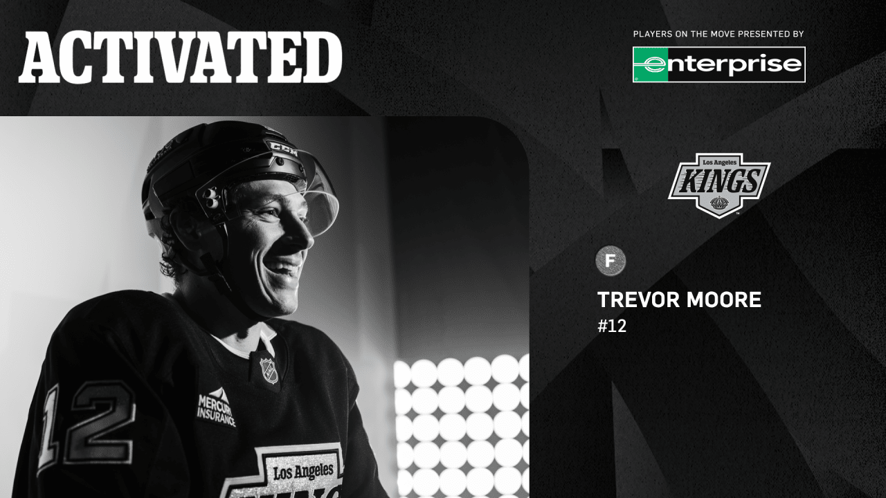 LA Kings Activate Trevor Moore from Injured Reserve | Los Angeles