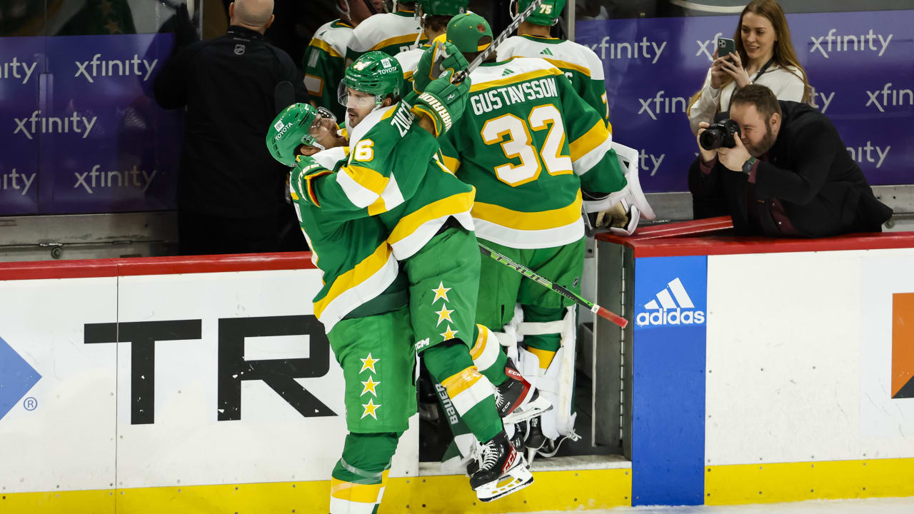 Zuccarello feiert zweiten NHLHattrick bei WildSieg