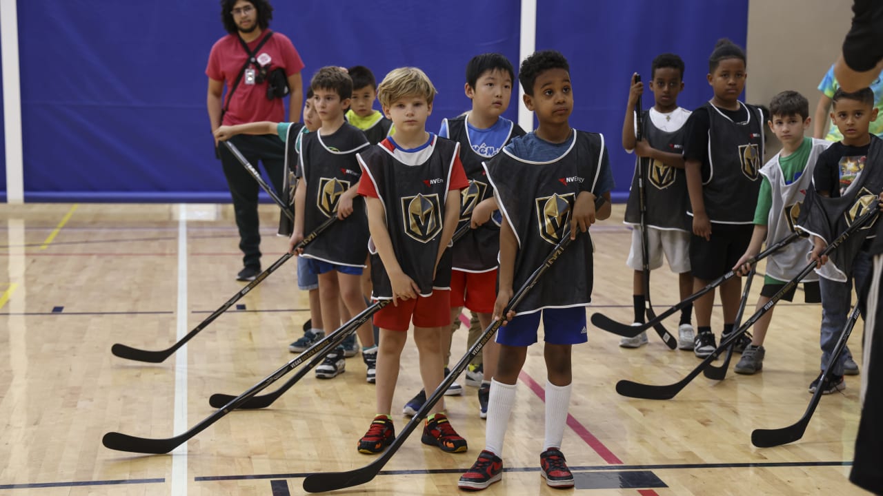 Golden Knights Continue Community Initiatives with Summer Ball Hockey Clinics | Vegas Golden Knights