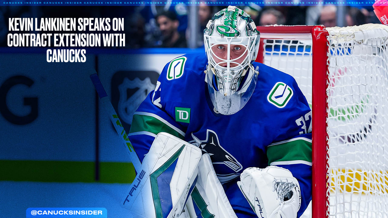 Kevin Lankinen Speaks on Contract Extension with Canucks  | Vancouver Canucks