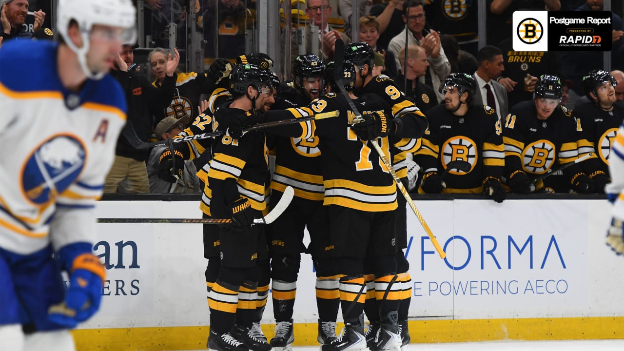 Bruins Beat Buffalo 3-1, ‘Everyone Playing for Each Other’ | Boston Bruins