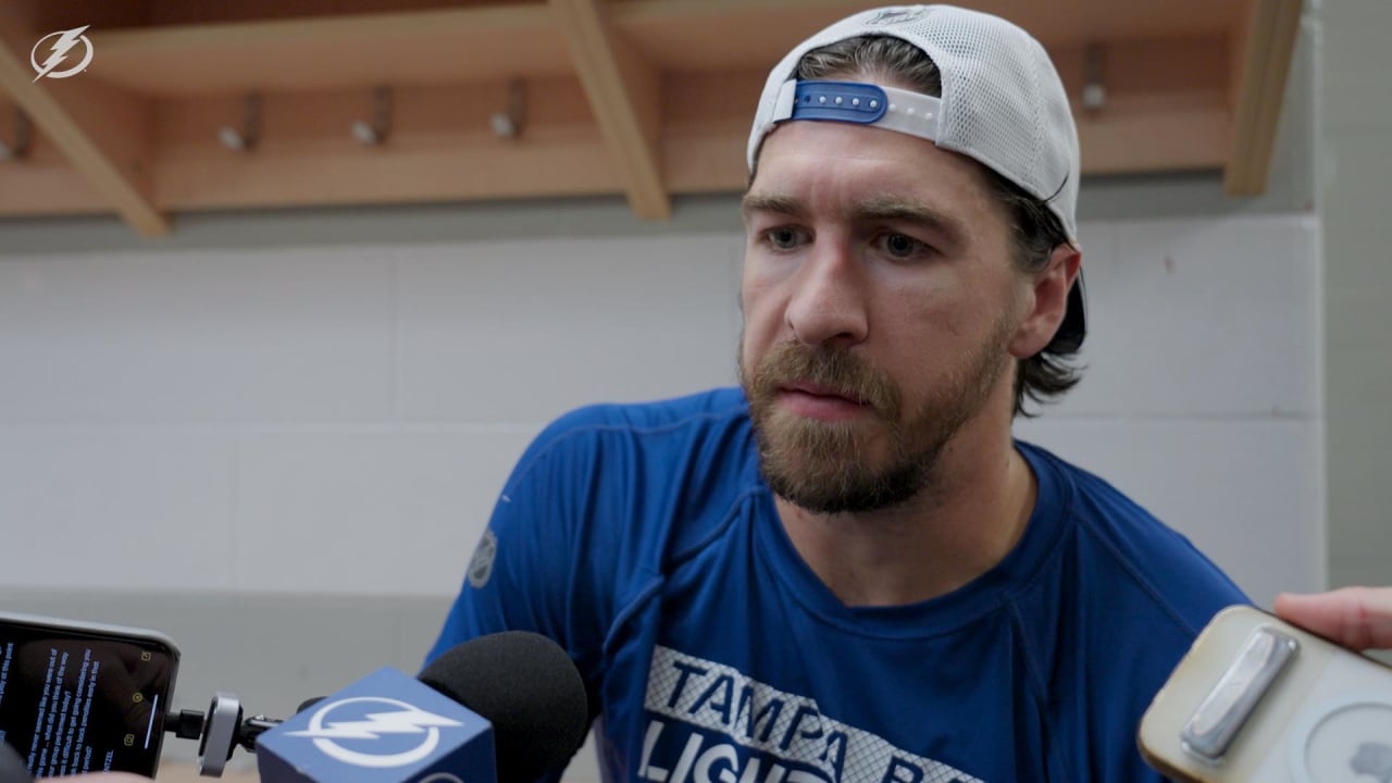Ryan McDonagh Postgame at Ottawa Senators Tampa Bay Lightning