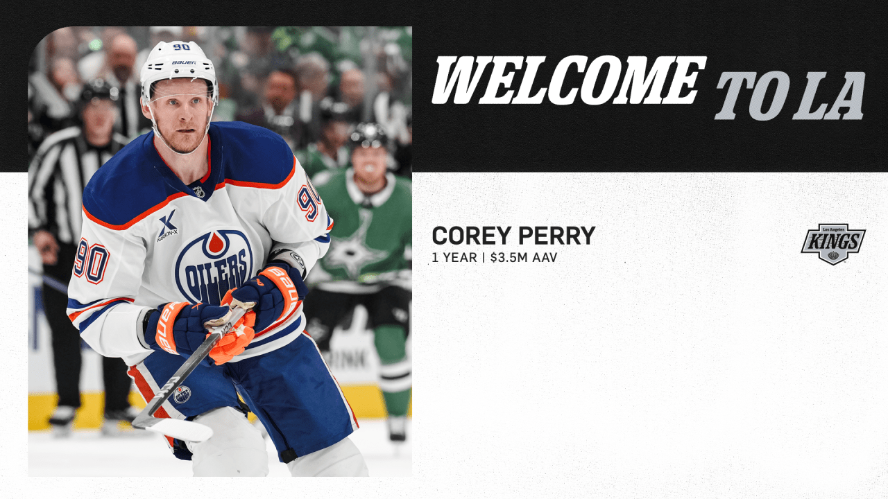 LA Kings Sign Forwards Corey Perry And Joel Armia | Los Angeles Kings